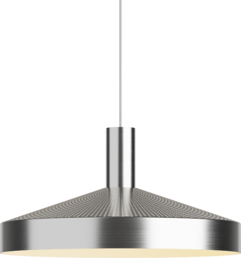 Dawn pendel, Ø40 cm, børstet stål