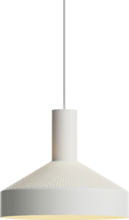 Dawn pendel, Ø25 cm, hvit