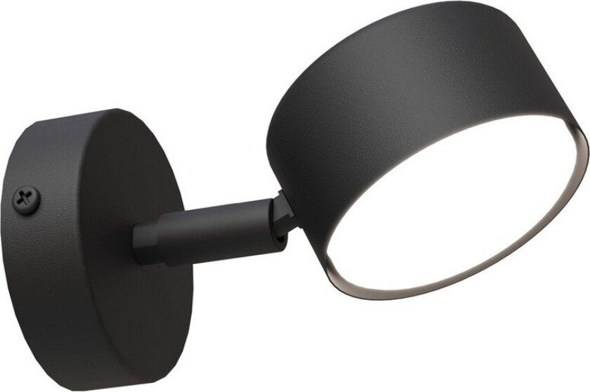 Sora K1 Sort vegglampe - GX53, 230V, uten lyskilde