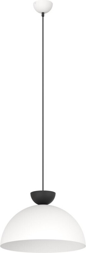 Lunaro 1L Hvit/Sort pendellampe - Ø40 cm, GX53, 230V, uten lyskilde