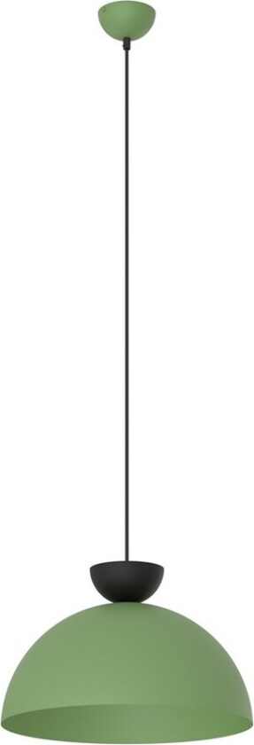 Lunaro 1L Sort/Grønn pendellampe - Ø40 cm, GX53, 230V, uten lyskilde
