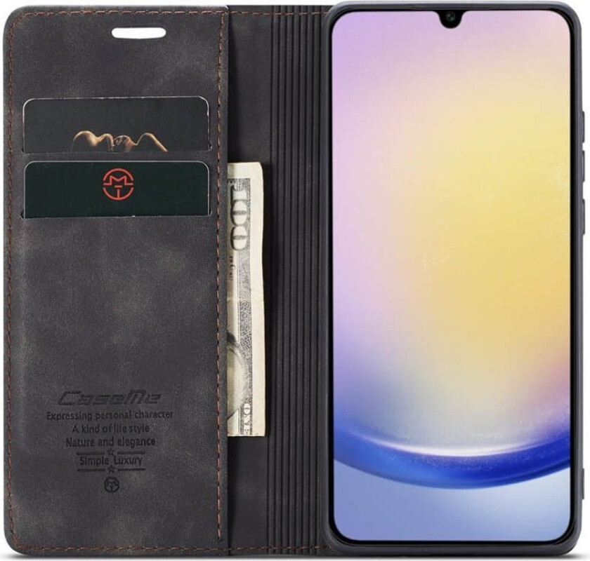 CaseMe mobildeksel 013 Samsung Galaxy A26 5G - Svart