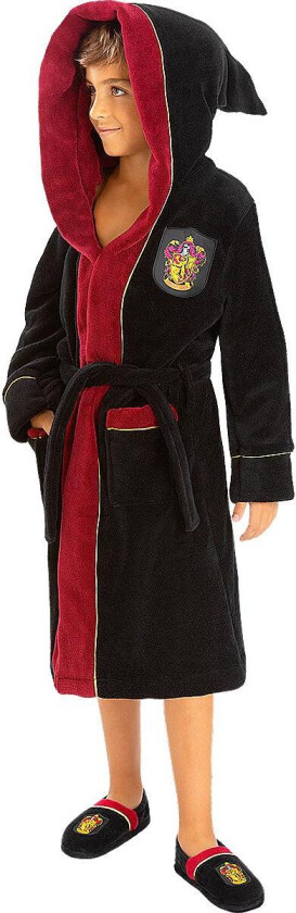 FUNIDELIA Griffing morgenkåpe - Harry Potter til jenter og gutter - Rødbrun
