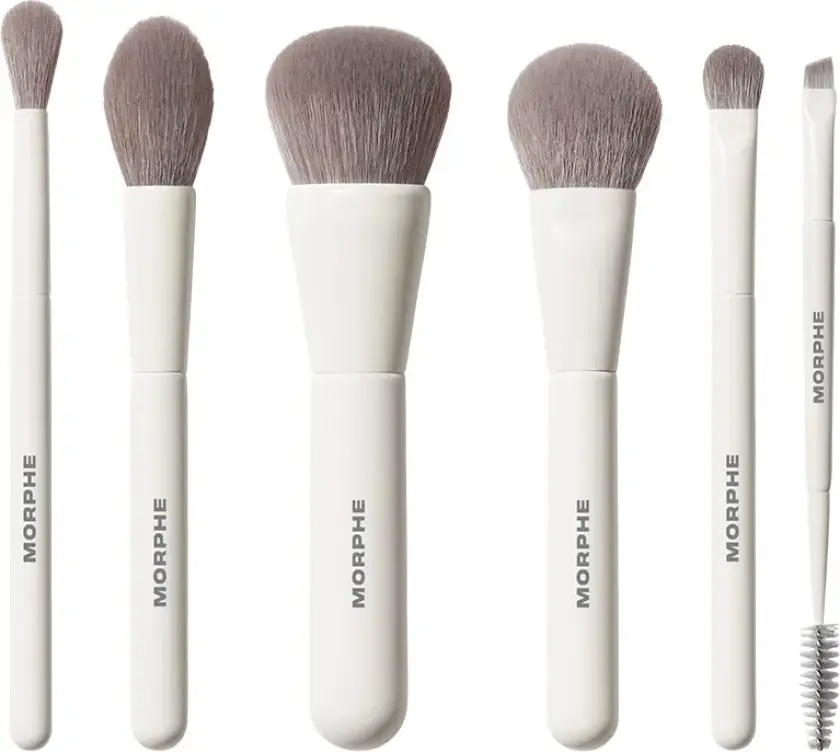 Along For The Glide 6-Piece Travel Brush Set