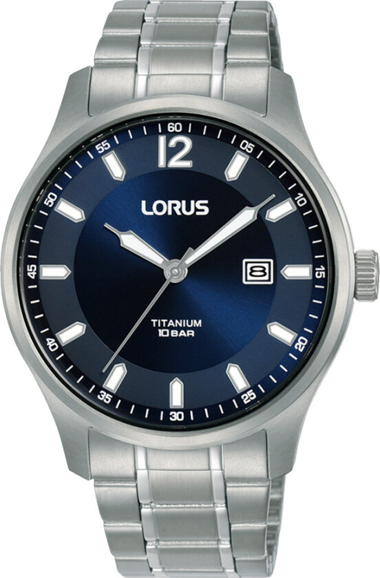 Classic Titanium Mens RH997QX9 - Kvarts - Sølv - Herreklokker - Titanium - Mineral