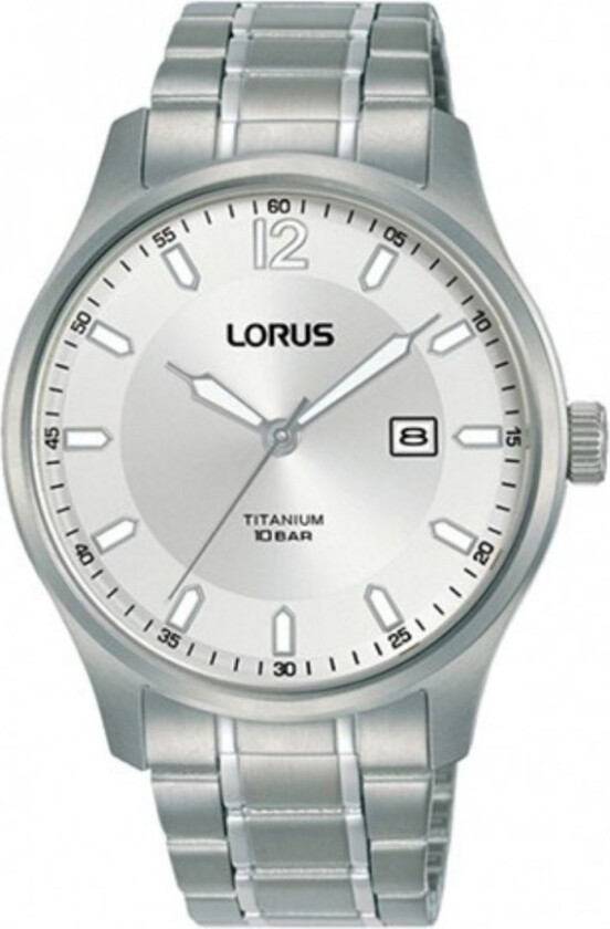 Classic Titanium Mens RH901RX9 - Kvarts - Sølv - Herreklokker - Titanium - Mineral