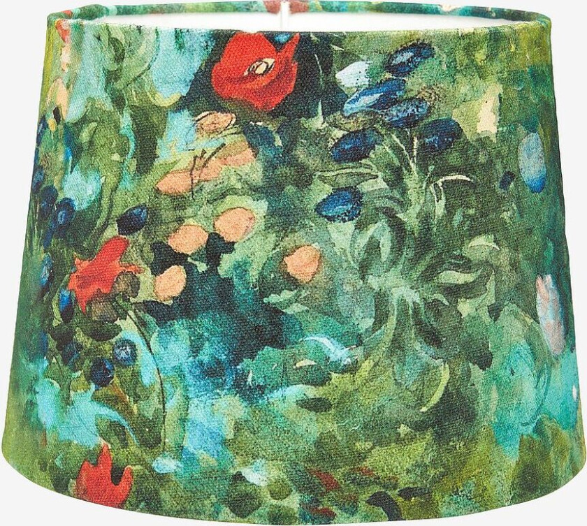 Lampeskjerm Sofia Carl Larsson 20 cm, Grønn