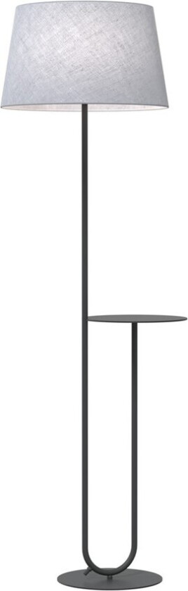 Hotell LP1 Grå gulvlampe - Ø44 cm, E27, 230V, uten lyskilde