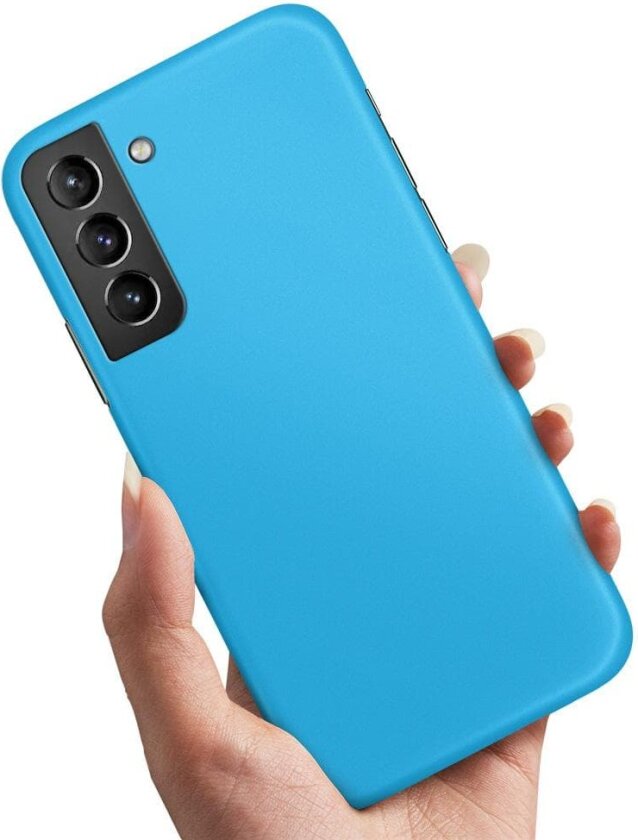 Samsung Galaxy S21 FE 5G - Deksel/Mobildeksel Lyseblå