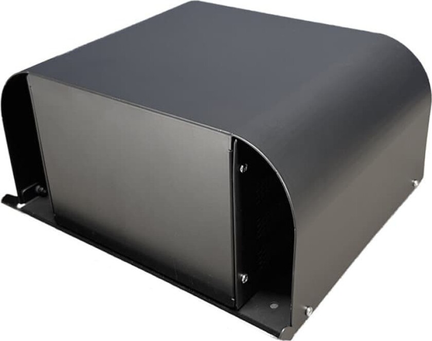 Arida Venti 160 Wifi ventilkappe for tynn vegg, sort