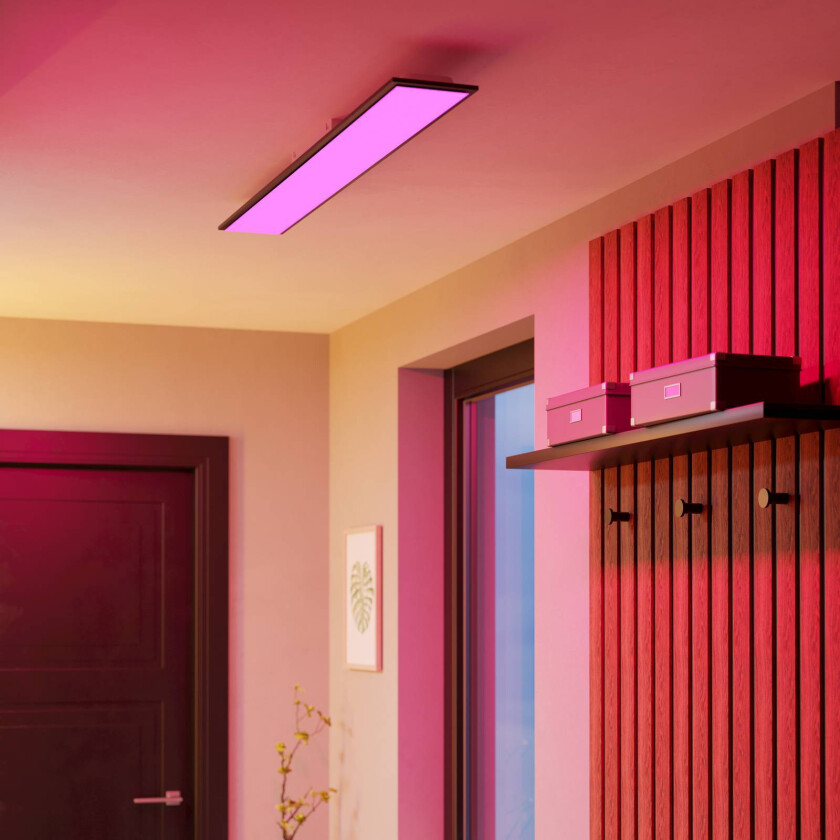 LED-taklampe Moradillo-Z, svart, 14 cm