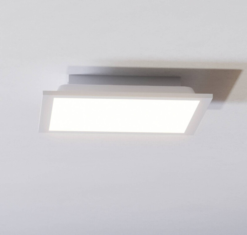 Smart LED-taklampe Moradillo-Z, hvit, 29 cm