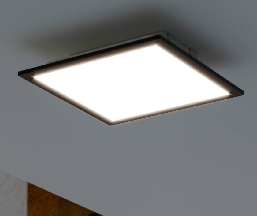 LED-taklampe Moradillo-Z, svart, 29 cm