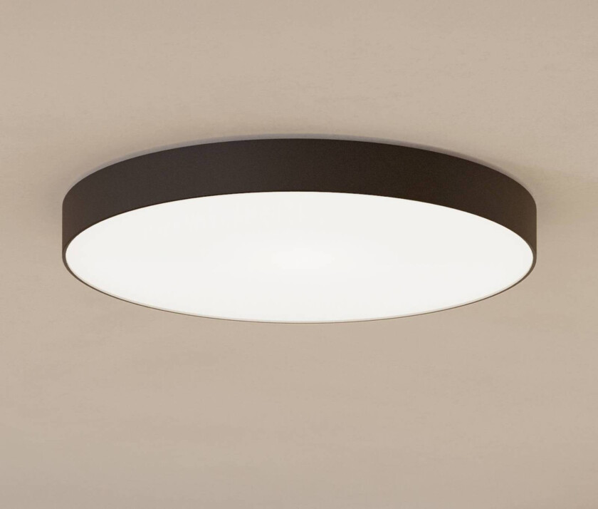 Smart LED-taklampe Gallizzi-Z, svart, Ø69 cm