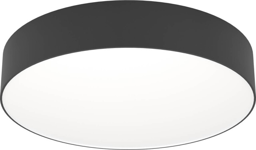 Smart LED-taklampe Gallizzi-Z, svart, Ø39cm