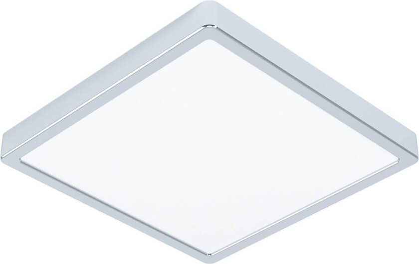 Smart-LED-utenpåliggende lampe Fueva 6-Z, krom, 29 cm