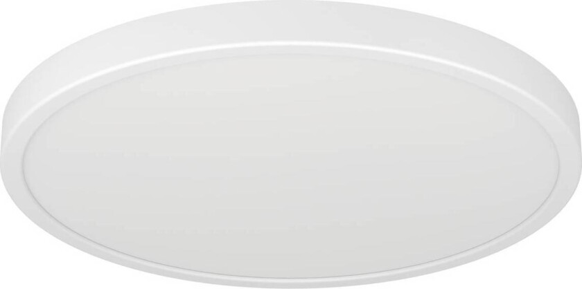 Smart-LED-påbyggingslampe Fueva 6-Z, hvit, Ø 38cm