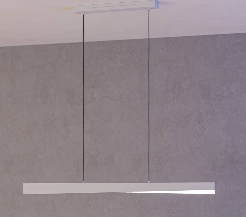 Smart LED-hengelampe Bolognano-Z, grå