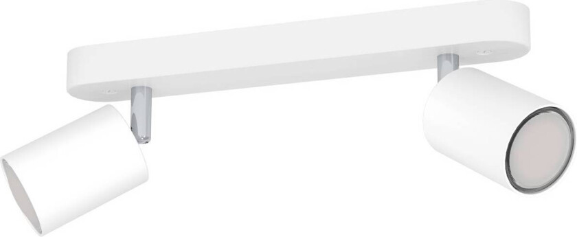 Smart Spot Adfira-Z, hvit, 2 lyskilder, stål