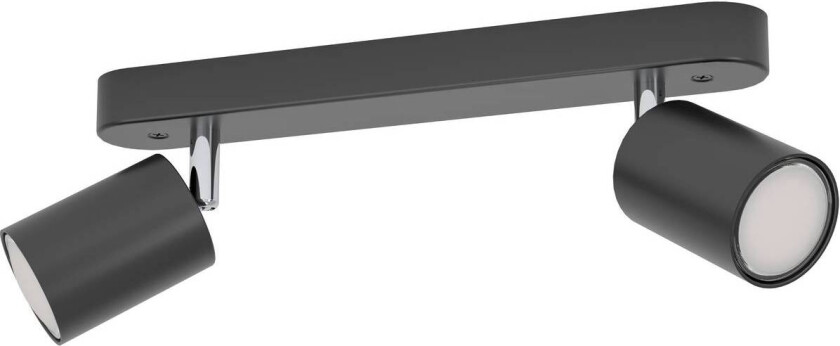 Smart Spot Adfira-Z, svart, 2 lyskilder, stål