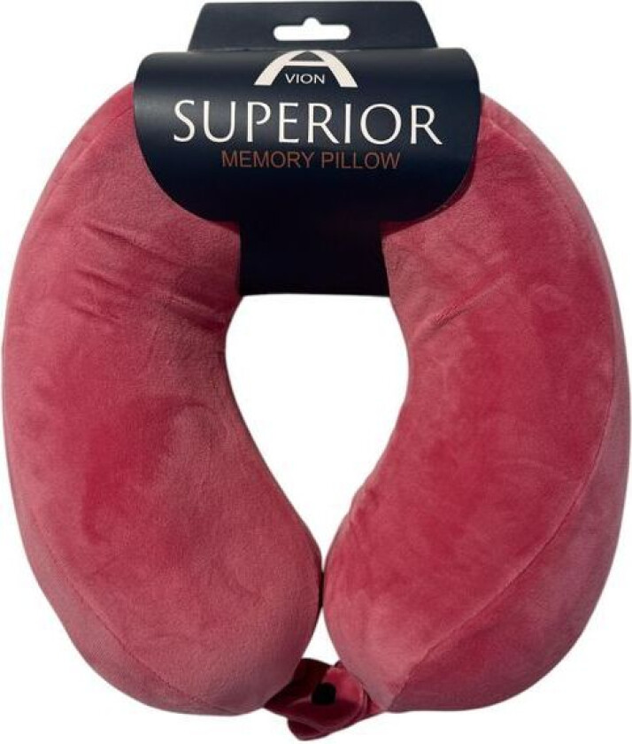 Nakkepute Superior Memory Foam, Rosa