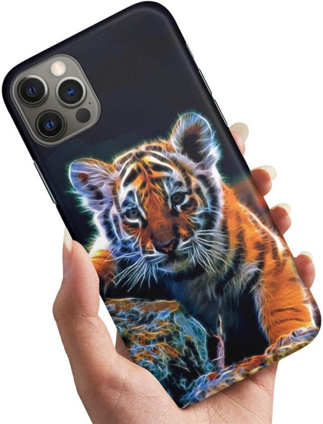 iPhone 13 Mini - Deksel/Mobildeksel Tigerunge
