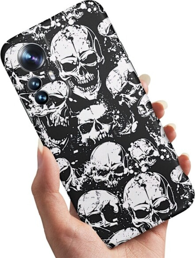 Xiaomi 12T/12T Pro - Deksel/Mobildeksel Skulls