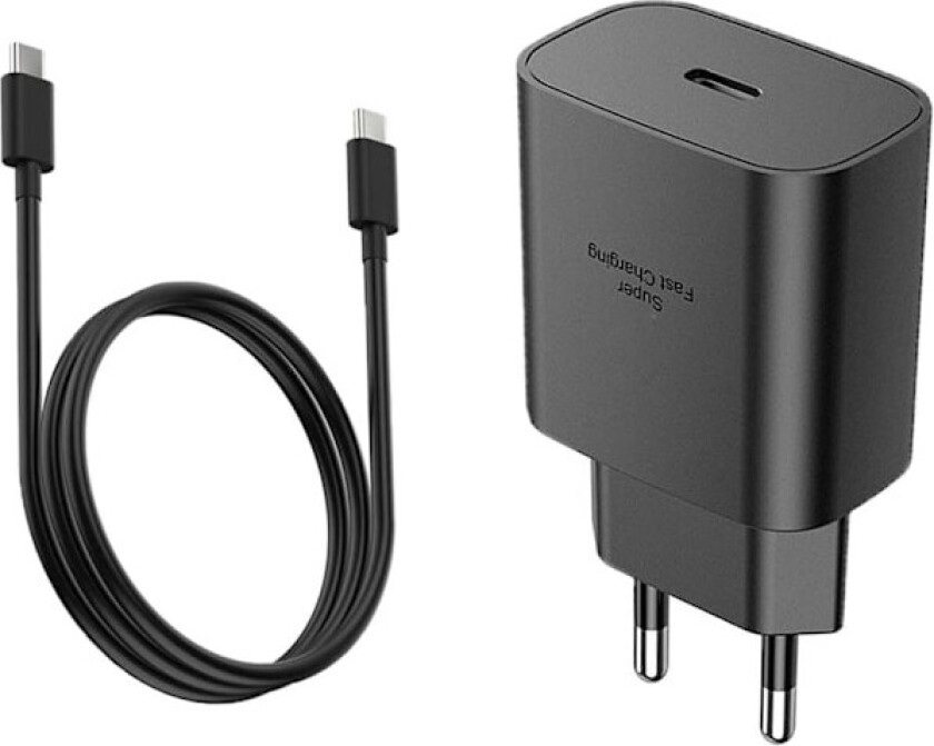 45W USB Type C Lader, EU Reiseadapter for Samsung Galaxy S24, S23, S22, S21 Ultra Plus, A25, A15, A53, A52, A14, iPhone Pixel