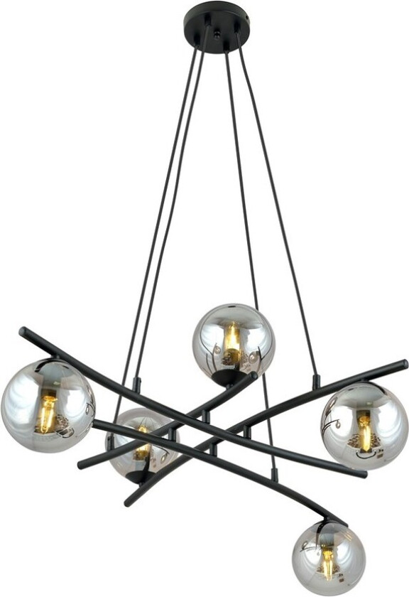 Essa 5 Grafitt pendellampe - Ø14 cm, E14, 230V, uten lyskilde