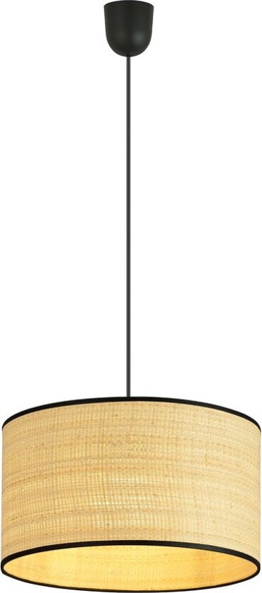 Aston 1 Rattan pendellampe - Ø35 cm, E27, 230V, uten lyskilde