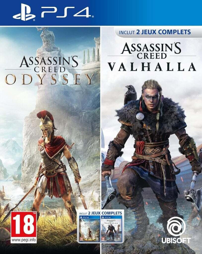 Assassin's Creed Odyssey + Valhalla - Sony PlayStation 4 - Action/Adventure
