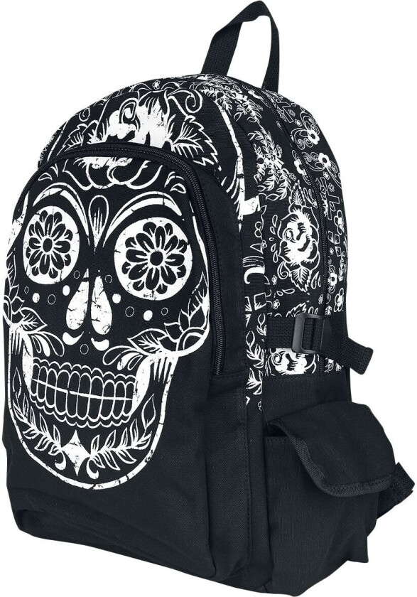 Goth Ryggsekk - Collins Backpack - Damer - svart