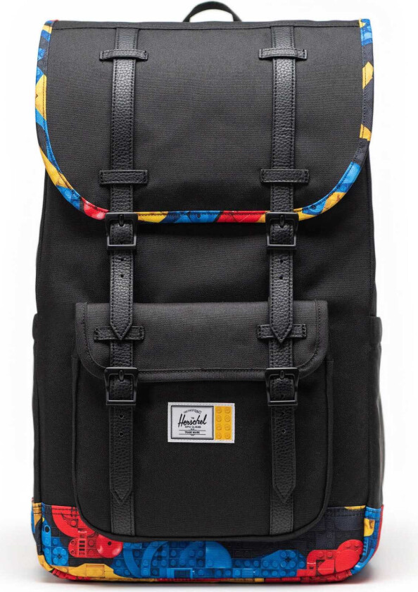 Herschel Little America ryggsekk - abstrakt klossemønster