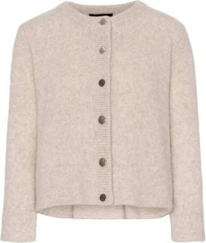 Iris Mohair Cardigan - Beige M