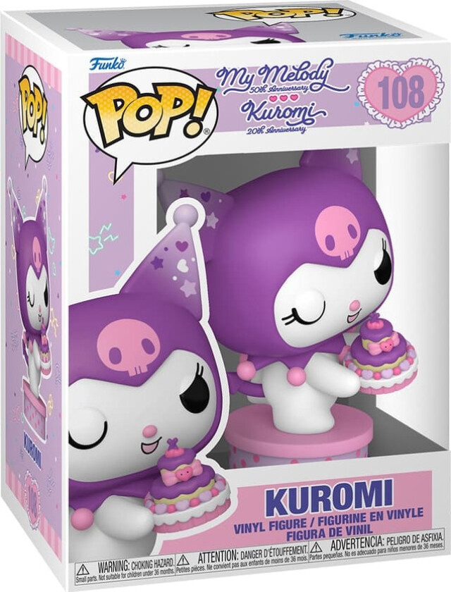 POP Sanrio S8 actionfigur (Kuromi)