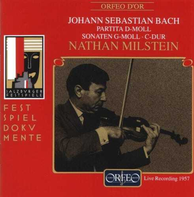 Nathan Milstein, Niccolò Paganini Sonatas For Violin CD