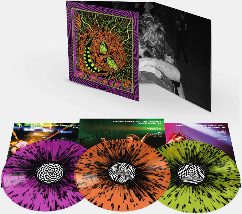 King Gizzard & The Lizard Wizard Live in Miami '24 LP/Vinyl