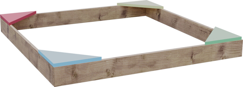 Bilde av Sandkasse 90x90x8cm