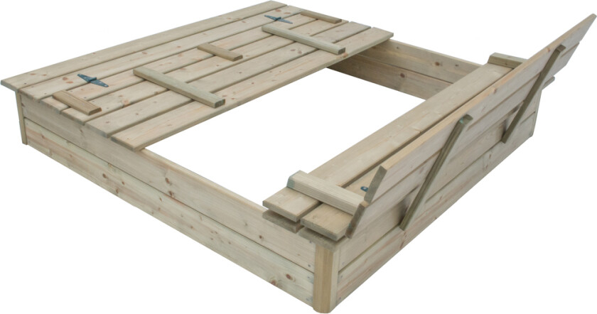 Sandkasse 120 med benklokk