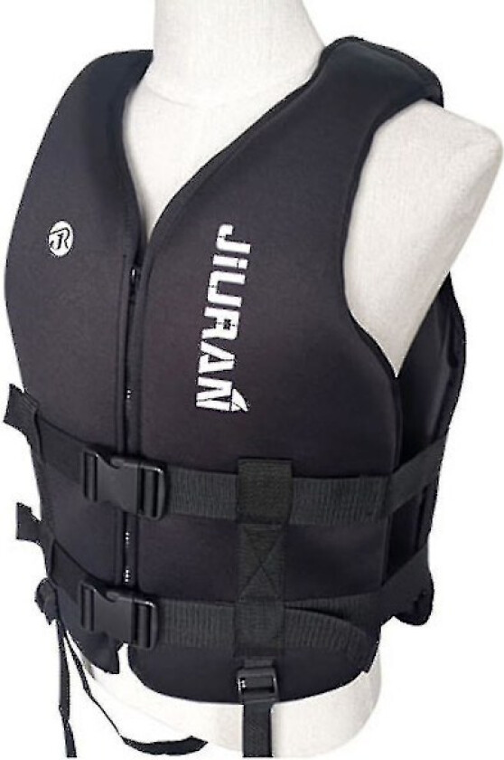 Voksen redningsvest i neopren - sikkerhetsvest for vannsport, fiske, vannski, kajakkpadling, båtliv, svømming, drifting