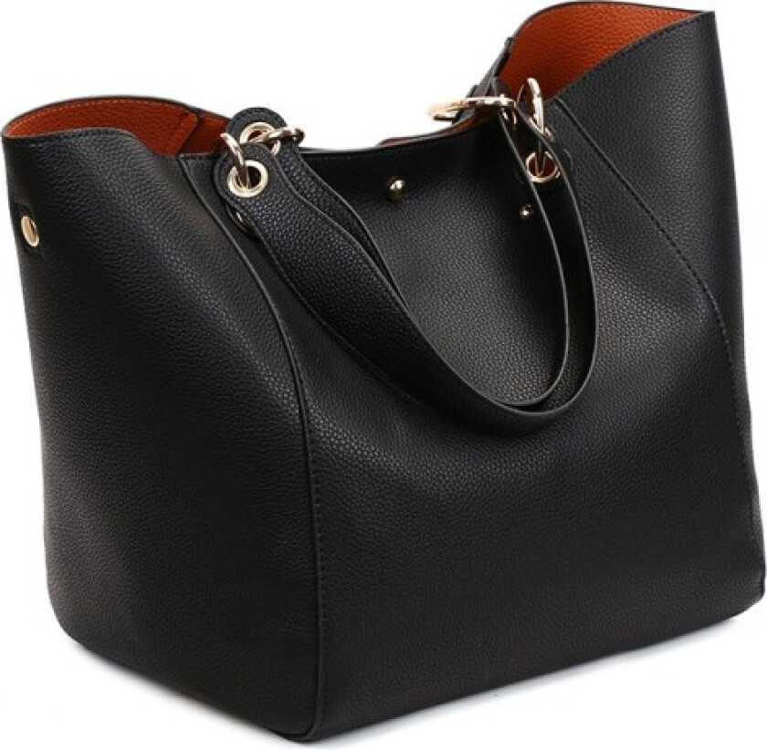 PU Lær Vanntette Håndvesker Clutches Vesker Stor Veske Dame Tote Bag Skuldervesker for Kvinner Vesker for Arbeid Shopping Bag