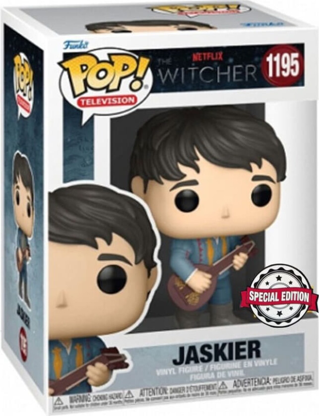 FUNKO! POP EXCLUSIVE WITCHER JASKIER (GREEN OUTFIT