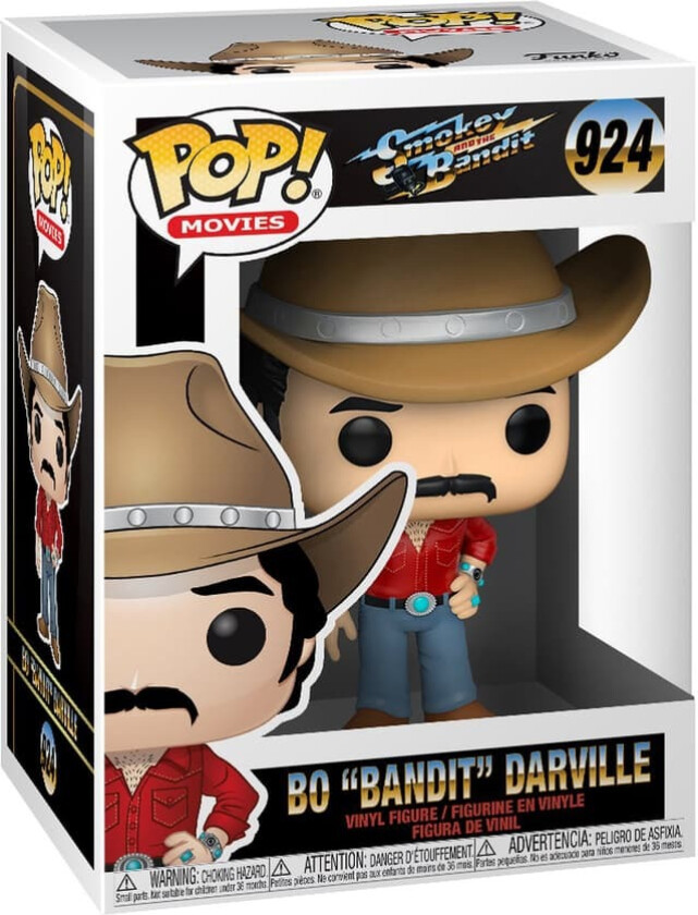 ! POP VINYL Smokey & the Bandit Bo Bandit Darville