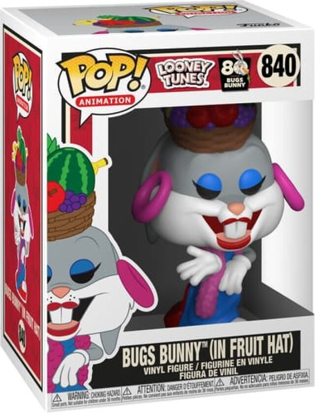 ! POP Animation: Bugs80th- BugsinFruitHat