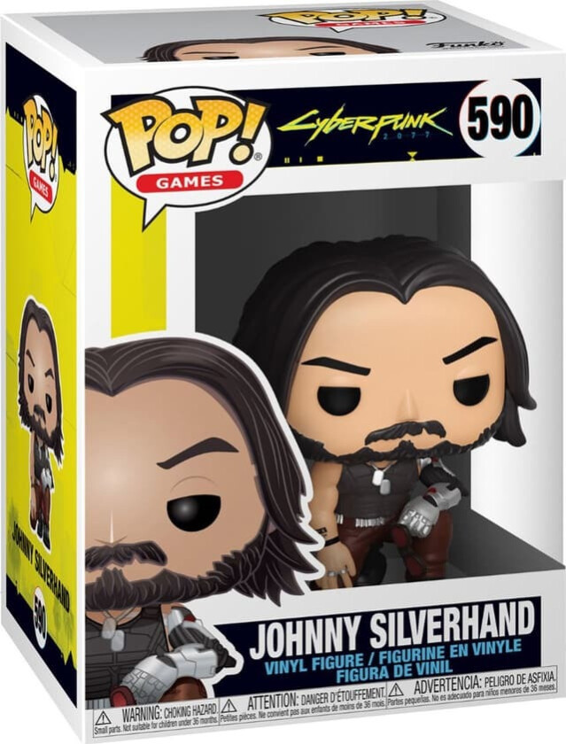 FUNKO! POP GAMES: CYBERPUNK 2077- J SLVRHND (CROUCH)