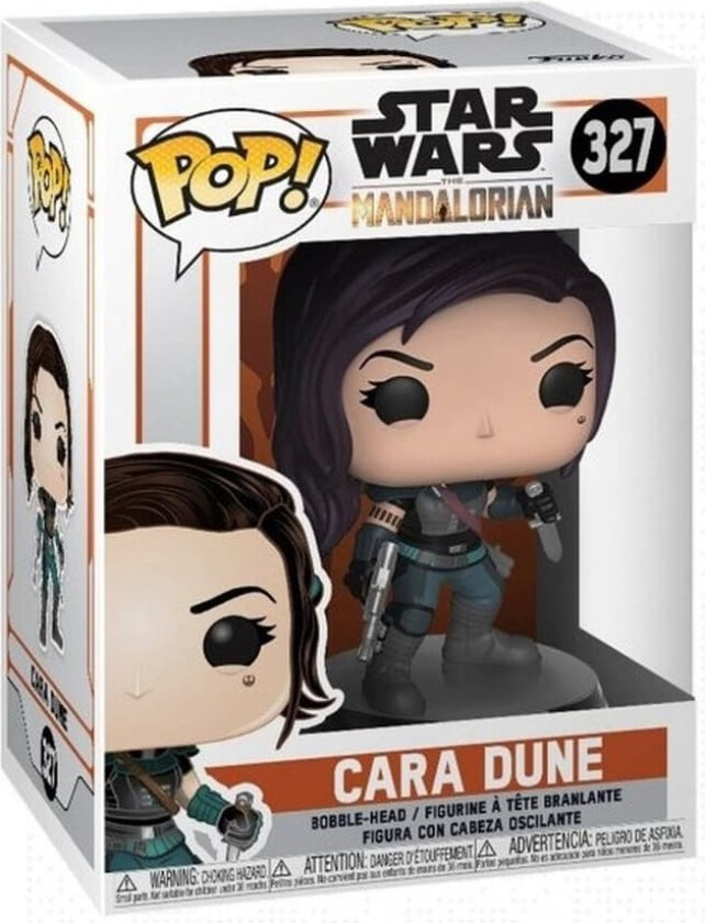 FUNKO! POP STAR WARS: MANDALORIAN - CARA DUNE