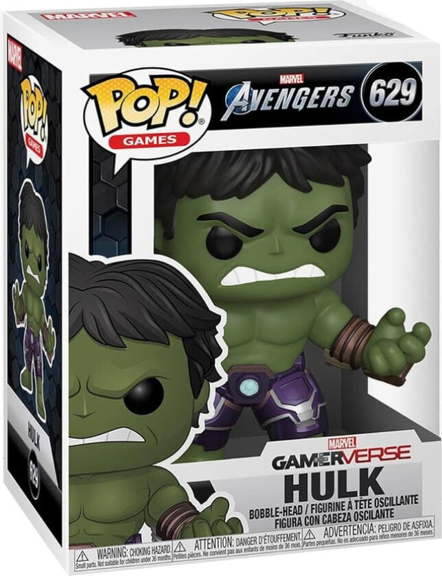 FUNKO! POP VINYL AVENGERS GAME - HULK (TECH SUIT)