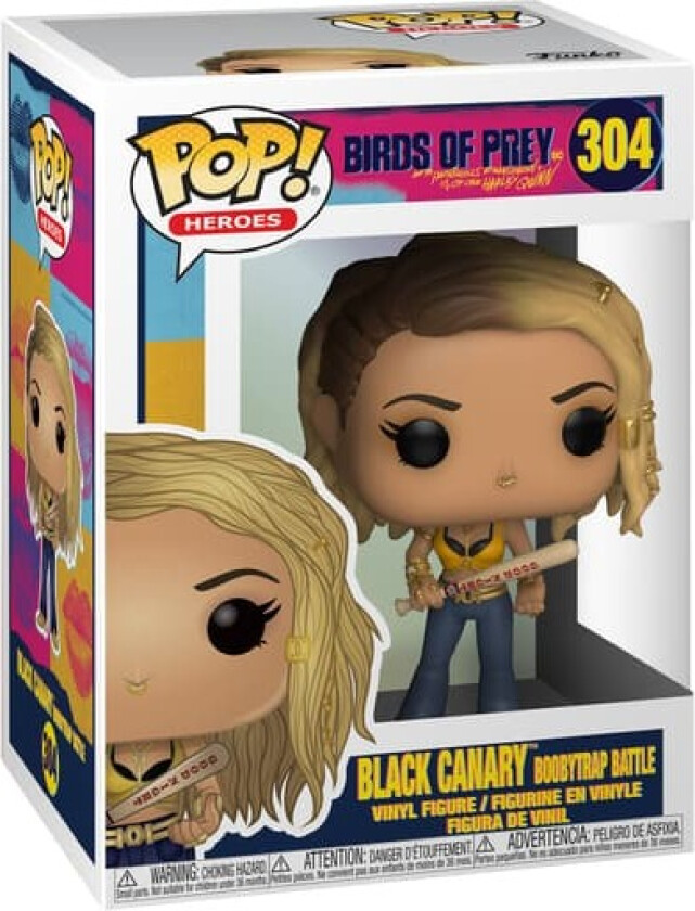 FUNKO! POP VINYL BIRDS OF PREY - BLACK CANARY