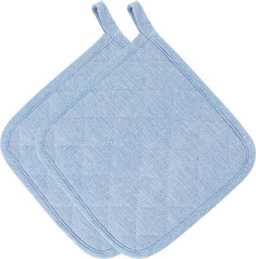 Collection Grytekluter 22cm Lys Blå 2pk