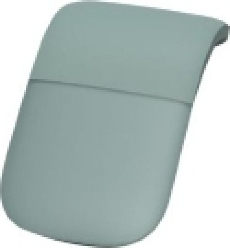 Arc Mouse - Mus - optisk - 2 knapper - trådløs - Bluetooth 4.1 LE - grågrønn